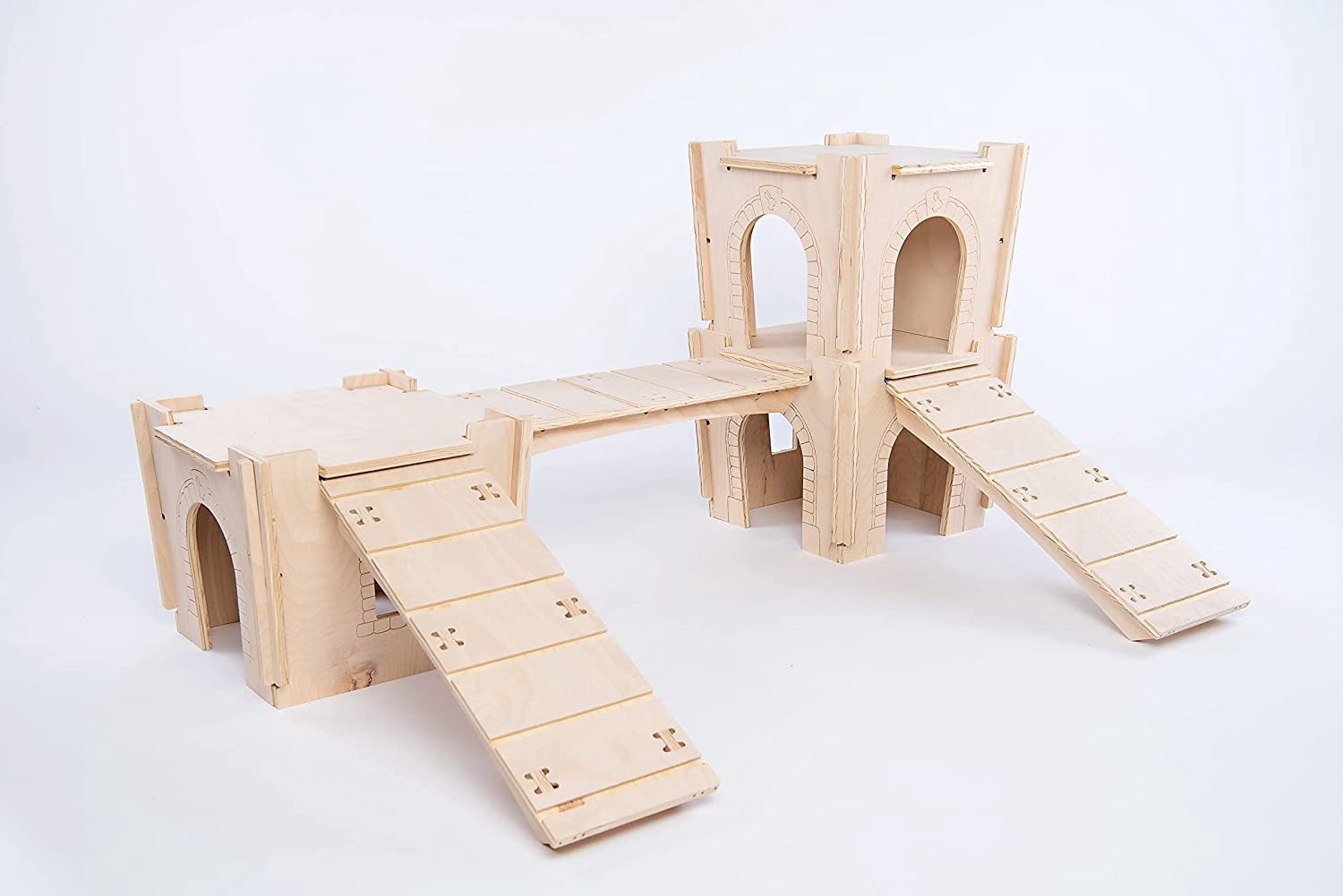 Small Pet Select - Habitat Hideout Bridge/Ramp, Rabbits, Guinea Pigs, Small Animals