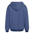 thumbnail image 5 of Akiihool Women Zip Up Hoodie Women's Zip Up Y2K Hoodies Casual Long Sleeve Track Jackets with Pockets Navy,XL, 5 of 8
