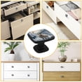 thumbnail image 7 of 4 Pcs Cabinet Handle Drawer Pulls Christmas Elk Knobs with Screws Square Furniture Office Cabinet Knob Decoration, 7 of 7