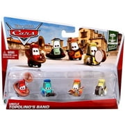 UPC 746775187071 product image for Disney Cars Series 3 Uncle Topolino's Band 4-Pack 1:55 Diecast Car Set | upcitemdb.com