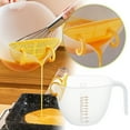 thumbnail image 1 of TIELUTT Egg Wash and Batter Mixing Bowl with Fine Mesh Strainer Bakeware Organizer Vertical Bakeware Holder Rack Kitchen Bake Ware. Set Baking Sheets for Oven Nonstick Ceramic Bakeware Set with Lids, 1 of 7