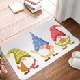 thumbnail image 5 of Fotbe Extra Durable Door Mat - Dirt Trapping Outdoor Welcome Mats - Non-Slip Outdoor Door Mats - Low Profile Front Door Mat - Indoor (16" x 24", Autumn Funny Gnomes ), 5 of 8