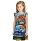 thumbnail image 1 of Balery Floral Truck Welcome Camisón de princesa para niñas, pijama de algodón con mangas abullonadas, suave y bonito.-X-Large, 1 of 6
