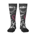 thumbnail image 2 of Lsque I Love Coffee Printed Crew Socks Men's Women's LightWeight Thin Casual Calf Socks ,Knee High Socks,Cotton Socks, 2 of 9