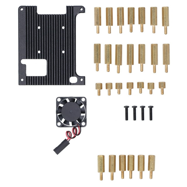 Disipador de calor ZHCH Para Raspberry Pi 4B con ventilador de refrigeración de CPU