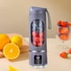 thumbnail image 1 of Licuadora portátil versátil compacto recargable taza de exprimidor eléctrico 12 calde de acero inoxidable para actividades deportivas comida para púrpura, 1 of 8