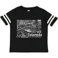 thumbnail image 3 of Inktastic Colorado Word Salad- State Outline Boys or Girls Toddler T-Shirt, 3 of 5