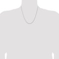 thumbnail image 2 of Diamond2Deal 925 Sterling Silver 1.8 mm Solid Rope Chain Necklace for Women 20", 2 of 7
