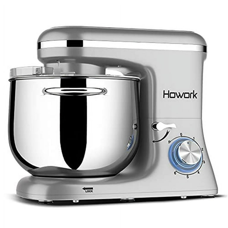 HOWORK Stand Mixer, 8.45 QT Bowl 660W Food Mixer, Multi Functional Kitchen  Electric Mixer With Dough Hook, Whisk, Beater