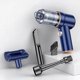 thumbnail image 2 of Aspirador de mano, aspirador inalámbrico portátil, potente aspirador de coche, mini aspirador de coche húmedo y seco de 120 W con batería recargable, 2 of 5