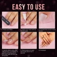 thumbnail image 2 of Makartt 10 Sheets 240 PCS Nail Adhesive Tab Double Side Waterproof Breathable Super Sticky Nails Tab, 2 of 8