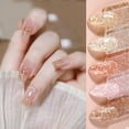 GARENAS Eight Styles Sand and Stone Glue Piece Nail Canned Nail Varnish