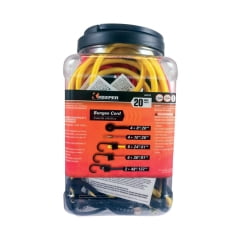 

Keeper Keeper - 6328 - Assorted Bungee Cord Set 24 in. L x 0.315 in. - 20/Pack