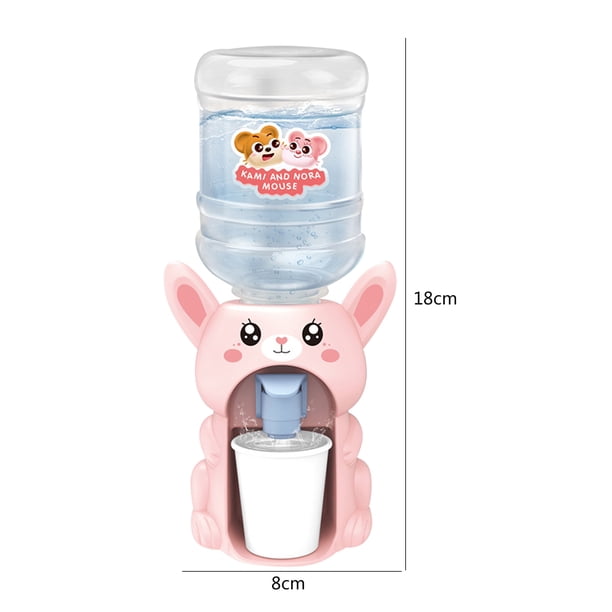 Dispensador De Agua Mini dispensador de agua, accesorios de Cosplay, fuente para beber, regalo para niños de dibujos animados (E) Hugtrwg Libre de BPA
