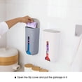 thumbnail image 4 of JFBUJC Kitchen Grocery Plastic Bag Holder Dispenser Wall Mount Garbage Bag Holder Refillable Trash Bag Saver Kitchen Organizer, 4 of 5