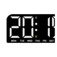 thumbnail image 6 of CoudarTitie Big LED Large Digital Clock Wall Mount Oversize LED Digital Clock with Date Week White, 6 of 9
