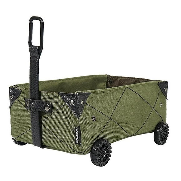 Collapsible Folding Beach Cart Folding Beach Utility Wagon Garden Cart Outdoor Wagon With Wheels For Camping Garden Beach Picnic