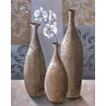 thumbnail image 2 of Mallett, Keith 26x32 White Modern Wood Framed Museum Art Print Titled - Silver Orchids II, 2 of 4