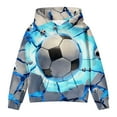 thumbnail image 5 of MuXiKeJi Clothes Hoodies for Boys - Personalized Soccer Sweatshirts for Kids Teens - Sports Graphic Pullover Gifts for Youth Players Blue, 5 of 5
