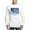 White, variant on - K2 Savage Mountain Long Sleeve T Shirt - Unisex Cotton Long Sleeve T-Shirt