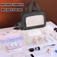 thumbnail image 4 of Bolsa Deportiva Con Compartimentos Para Ropa Seca Y Hmeda, Gran Capacidad, Material Impermeable, Compartimentos Separados, Ideal Para Playa, Gimnasio, Multideporte, Fabricada En Nailon, UKHBMC, 4 of 9