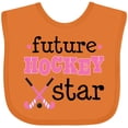 thumbnail image 3 of Inktastic Future Field Hockey Star Girls Baby Bib, 3 of 4