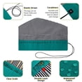 thumbnail image 3 of Empty Storage Bag Foldable Crochet Storage Bag Knitting Needle Bag Sewing Tools, 3 of 5