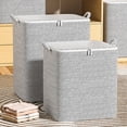 thumbnail image 1 of Contenedor organizador de cubos, contenedores de almacenamiento de ropa plegables, almacenamiento de armario para el hogar, 1 of 5