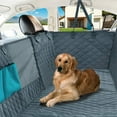 thumbnail image 1 of Waterproof Car Pet Seat Cover for Rear Seats, 600D Cloth with PP Cotton, Scratch-Resistant Mat for Dogs, Universal Fit for Cars, Trucks, SUVs, 54" x 58", Non-Slip, Easy to Install, Machine, 1 of 2