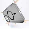 thumbnail image 4 of Designed for iPhone Case,Luxury 3D Stripe Matte Translucent Camera Lens Protection Shockproof Protective Cover Phone Case (White,iPhone 12), 4 of 5