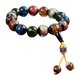 thumbnail image 1 of Pulsera de vidrio de colores multicolor, cuentas de Buda, pulseras elásticas de cuentas de meditación de yoga para hombres y mujeres, 1 of 5