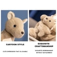 thumbnail image 6 of Edunwind Clearance Kangaroo Stuffed Animal Plush Doll Stuffed Super Soft, Huggable Kangaroo Toy for Baby and Toddler Boys, Girls Great Gift Idea for Birthda, Holidays, 6 of 8