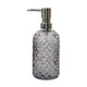 thumbnail image 5 of Dispensador de jabón BLESIY de vidrio recargable para baño Gris, 5 of 8