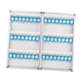 thumbnail image 2 of Armario para llaves con cerradura, armario combinado, caja de almacenamiento de seguridad versátil, organizador de llaves, estuche para hotel, garaje, 48 Posición, 2 of 8
