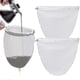 thumbnail image 1 of Ultra Fine Mesh Filter Bag, Commercial Reusable Food Filter Bag And Stainless Steel Frame With Handle, Used For Filtering Nut Milk, Coffee, Milk, Butt, 1 of 5