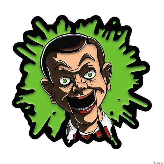 Trick or Treat Studios MASFSP124 Goosebumps Slappy the Dummy Full-Color Enamel Pin