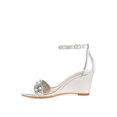 thumbnail image 4 of Jumera Metallic Pearl Embellished Wedges, 4 of 9