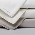 thumbnail image 5 of Fishers Finery 100% Certified Egyptian Cotton Sheet Sets, 500 Thread Count 4 Piece - Premium, Soft and Breathable Sheets - 16in Deep Pocket Classic Set (Ivory,K,4Pack), 5 of 6