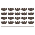 thumbnail image 1 of 20 protectores de esquinas de hierro, elementos retro, ampliamente utilizados para decoración de esquinas de muebles., 1 of 14
