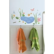 RoomMates Hoppy Pond Peel and Stick Wall Decals