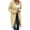 C-Gold379, variant on DHFJKG Women Knit Long Cardigan Sweater Knee-Length Solid Color Open Front Long Sleeve Drop Shoulder With Pocket Coat Fall Winter Soft Cozy Coat