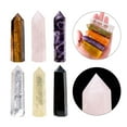 thumbnail image 4 of Natural Stones Crystal Amethyst Rose Quartz Healing Stone Energy Home Decoration, 4 of 8