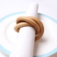 thumbnail image 5 of 12Pcs Napkin Holder Buckles Simple Three Circles Napkin Rings for Parties Dinner Wedding Banquets Table Decoration, 5 of 9