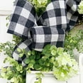 thumbnail image 5 of 14" Hydrangea Wreath Farmhouse Rustic Thanksgiving Day Artificial Garlands Seasonal Home Garden Hanging Decor, 5 of 5