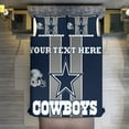 thumbnail image 5 of Football Cowboys Set Duvet Cover Themed Multicolor Polyester Bedding Set Duvet Cover for Full Size, 5 of 6