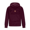 thumbnail image 5 of Backpack Hoodie for Men Cute Travel Hoodies Zip Up Long Sleeve Hooded Sweatshirt Fashion Casual Camp Outfits with Pockets, 5 of 6