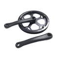 thumbnail image 3 of Juego de bielas para bicicleta, plato único, juego de brazo de biela para bicicleta, cubierta doble, juego de bielas cónicas cuadradas, piezas de, 3 of 9