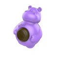 thumbnail image 1 of Gigwi Belly Bites Hippo With Replaceable Treats Large, 1 of 1