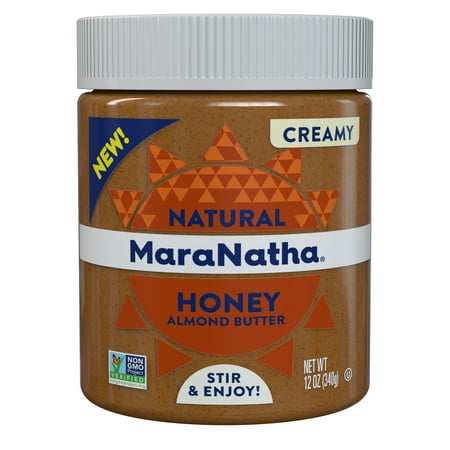 MaraNatha Natural Creamy Honey Almond Butter, 12 oz