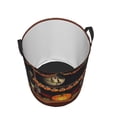 thumbnail image 3 of Goofa Halloween Decoration Printed Circular Hamper,Laundry Basket with Handles,Storage Baskets Foldable,Large Capacity Laundry Hamper-Small, 3 of 8